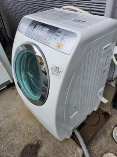 ナショナル 9/6㌔ドラム洗濯機 NA-VR1100R 2007年製 - 生活家電