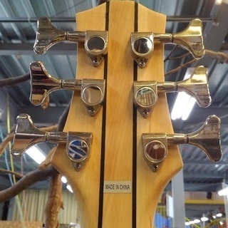 店舗同時販売中】プレイテック 6弦ベース アッシュボディー