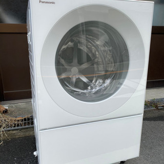 使用期間3カ月の美品　Panasonic ドラム式洗濯機　7kg...