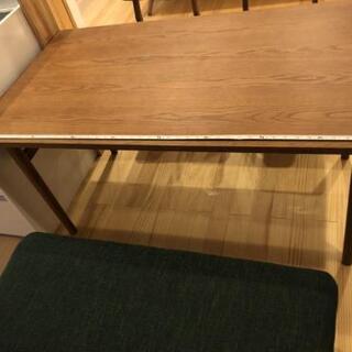 6/27値下げ unico(ウニコ)ダイニングテーブル＆チェアセット　美品