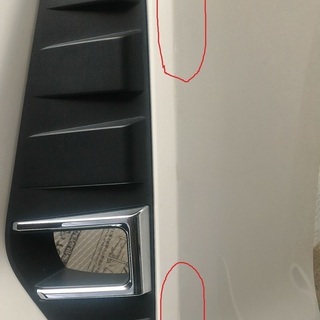 80系ノア　エアログレード用バンパー　パールホワイト　傷少な目！