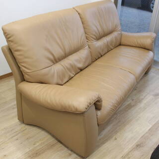 T176)☆限定品・革部分クリーニング済☆カリモク家具 Direttore