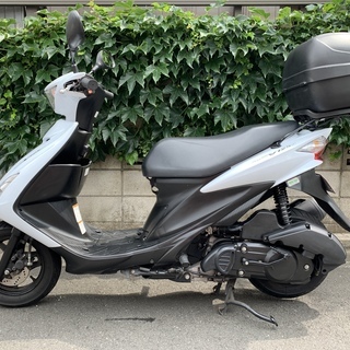 中古スズキ アドレスV125S スクーター(リアボックスおまけ付き)