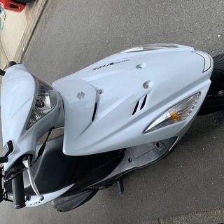 中古スズキ アドレスV125S スクーター(リアボックスおまけ付き)