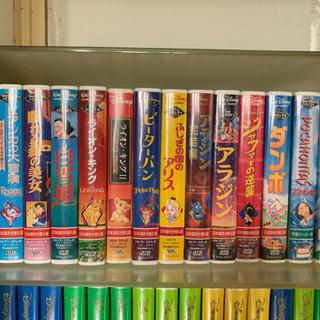 VHS ビデオ　ディズニーアニメ　子供用