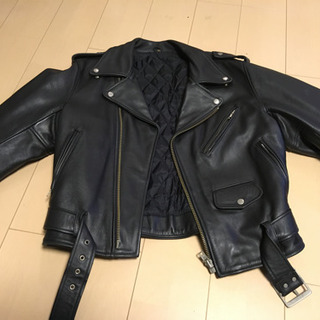 再値下】革ジャン ライダース Lサイズ 175cm FREEDOM 新品同様