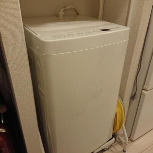 洗濯機 4.5㎏【2019年製】