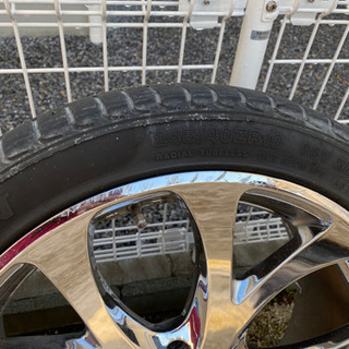 ピカピカです！19インチ メッキアルミホイール