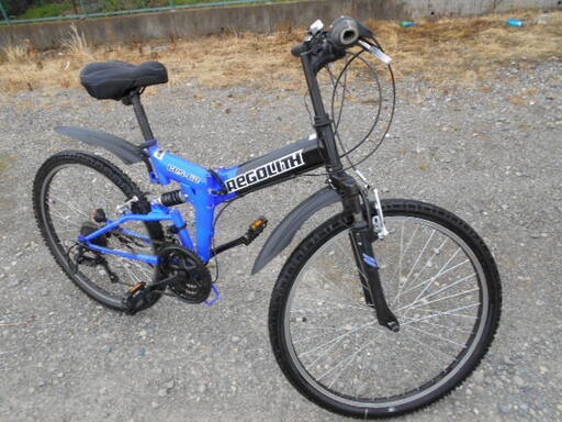 MTB  26インチ　Wサスペンション付き　折り畳み自転車