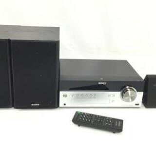 SONY CDコンポ ミニコンポ（CMT-SBT100）MP3再生 S-Master搭載 リモコン付き オーディオ機器