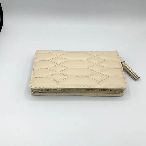 【国内正規品】WOLF Caroline レザージュエリーポーチ (アイボリー)