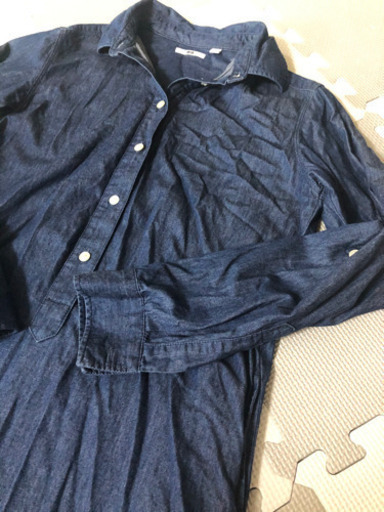 Uniqlo デニム シャツワンピース Chiqz17 横浜の服 ファッションの中古 古着あげます 譲ります ジモティーで不用品の処分
