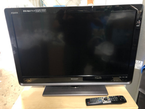 SHARP 32型録画機能付き液晶テレビ