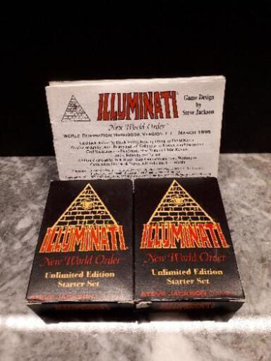 イルミナティカード illuminati new world order スターターセット 英語版 036 浜松のカードゲーム トレーディングカード の中古あげます 譲ります ジモティーで不用品の処分