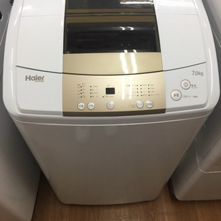 安心の12ヶ月保証付！！【Haier（ハイアール）】簡易乾燥機能付き洗濯 