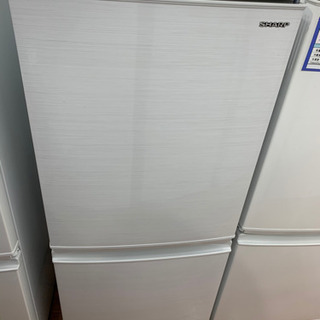 安心の1年保証付!!SHARPの2ドア冷蔵庫です!!!