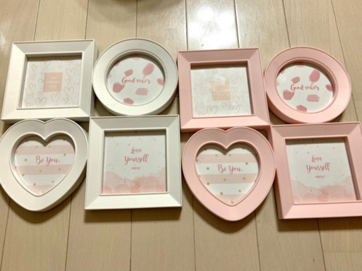 フォトフレーム2個セット たまご 馬込のインテリア雑貨 小物 写真立て フォトフレーム の中古あげます 譲ります ジモティーで不用品の処分