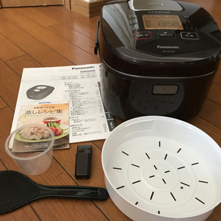 2020年製‼️パナソニック IH炊飯ジャー(5．5合炊き) KuaL ブラウン SR