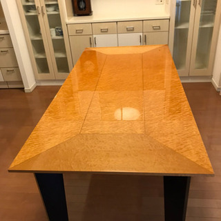 IDC 大塚　松創　ダイニングテーブル　バーズアイメープル　テーブルのみ