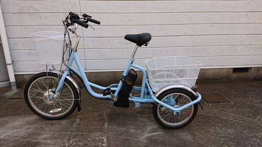 電動アシスト三輪自転車　ミムゴ　ほぼ新車