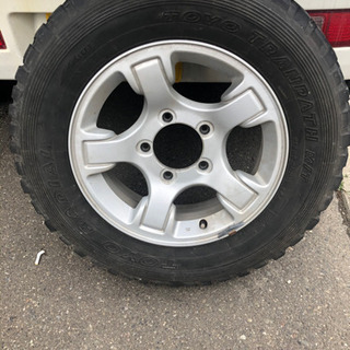 取り引き中　ジムニー　JB23 M/Tタイヤ