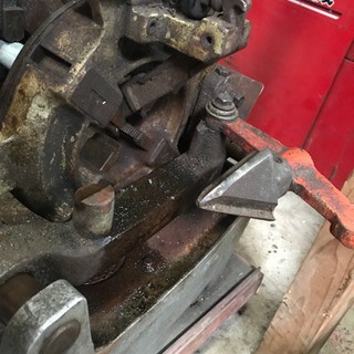 水道管のネジ切り機