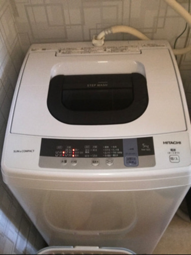 日立　洗濯機　2019年製