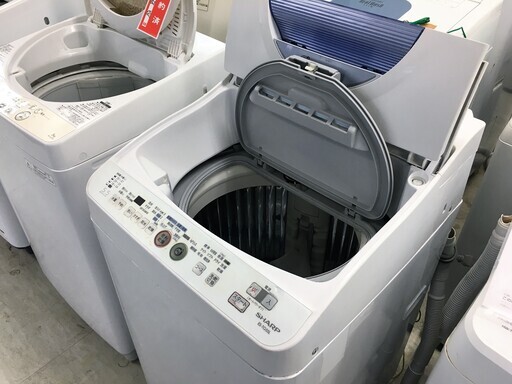 シャープ5.5K洗濯乾燥機　Ag+イオンコート　2014年製　分解クリーニング済み！！！