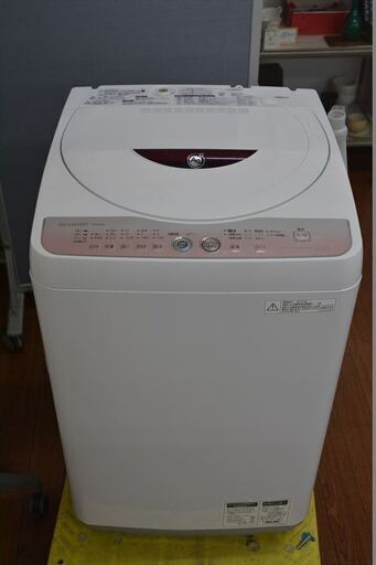 中古洗濯機　シャープ　ES-GE60L 2012年式