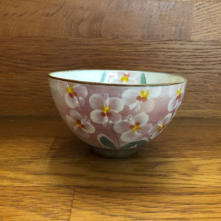 花柄茶碗