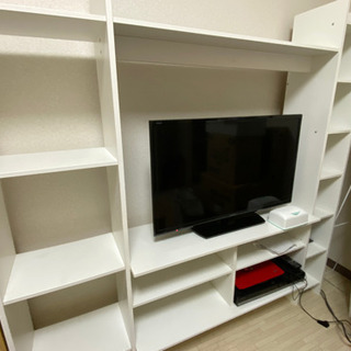 IKEA テレビボード　白　mavas