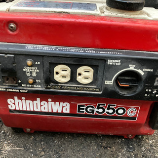 ダイワ　EG550 発電機 発電機 新ダイワ eg550c