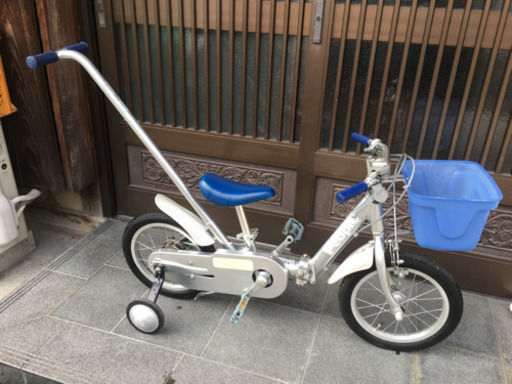 折りたたみ機能付き幼児用自転車14インチ