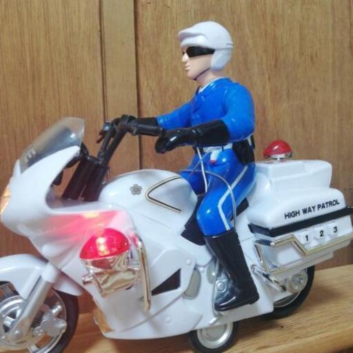 サウンドポリスバイク 白バイ 値下げ モンキー 安里のおもちゃの中古あげます 譲ります ジモティーで不用品の処分