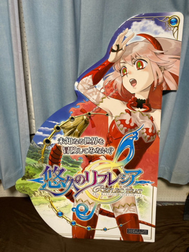 アーケードゲーム装飾品】REFLEC BEAT 悠久のリフレシア 筐体装飾品