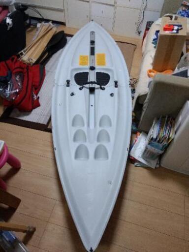 希少！ 折りたたみ式 カヤック 全長282cm 幅76cm 収納時141cm