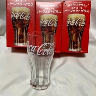 【未使用】コカ・コーラ パーフェクトグラス 3個セット