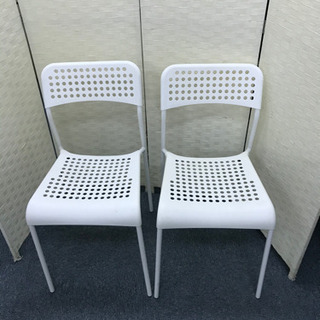 【中古品】多目的　椅子　2脚