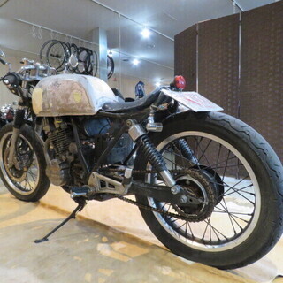□HONDA GB250 CLUBMAN ホンダ クラブマン MC10 250cc エンジン実動! フルカスタム パーツ取り 部品取り車 ベース車 バイク 札幌発