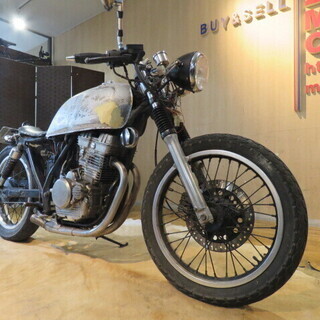 □HONDA GB250 CLUBMAN ホンダ クラブマン MC10 250cc エンジン実動! フルカスタム パーツ取り 部品取り車 ベース車 バイク 札幌発