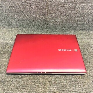 初心者もOK☆良品☆ 高性能パソコン WEBカメラ搭載 人気の赤色dynabook
