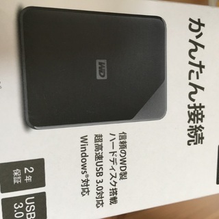 【新品】WD Element SE USB 3.0搭載