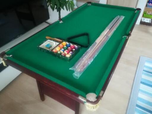本格ホームビリヤードセット 未使用 本格 ビリヤード台