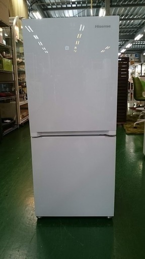 【店舗同時販売中】2018年製 Hisense 134L 2ﾄﾞｱ冷蔵庫 HR-G13A-W