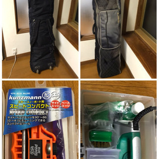 スノーボードセット&gallium トライアルワックシング&エッジツールセット