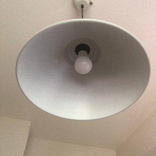 中古 ルームライト 天井照明 IKEA ホワイト 電球 