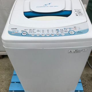 2011年製 東芝 6kg 全自動洗濯機 AW-60GF 風乾燥...