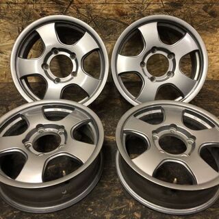 社外ホイール 16インチ 4本 5.5J5HPCD139.7+22 ジムニー用