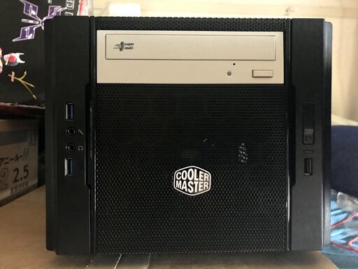 自作PC　Windows10 PRO  SSD 120G Office365 プリンタポート付き