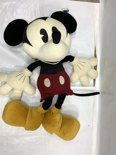 特大 ミッキー ぬいぐるみ 全長約1 タグ付き ディズニー キャラクター C ジュンマイ 福井 のおもちゃ ぬいぐるみ の中古あげます 譲ります ジモティーで不用品の処分
